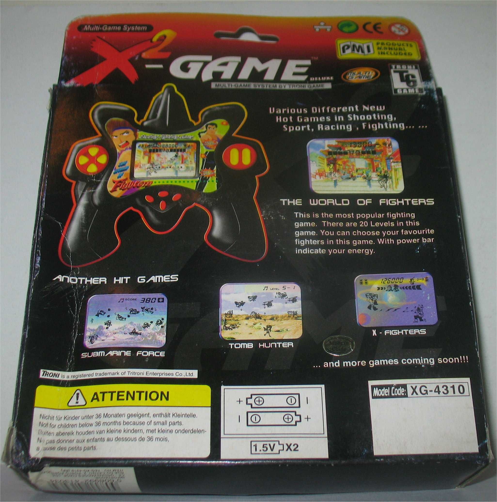Consola de Mão - Troni - X2 Game - Submarine Strategic Weapons Force