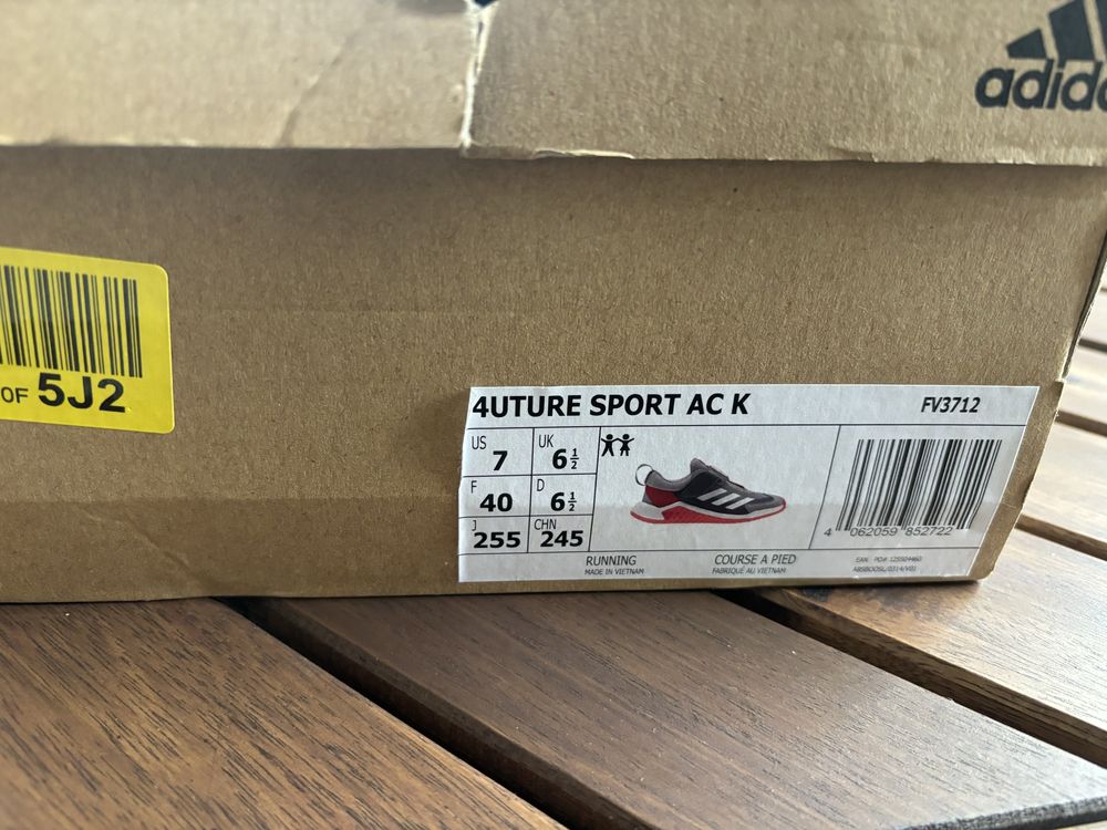 Adidas 40 4uture sport rzepy
