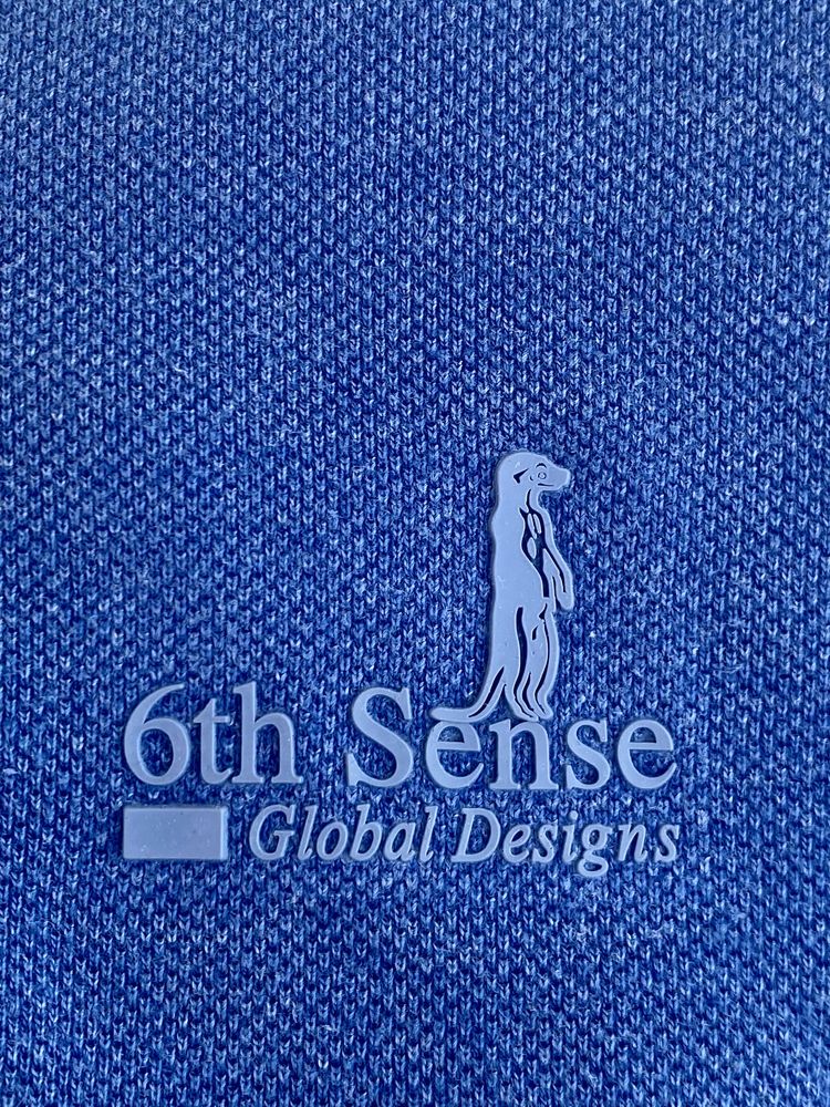 Поло 6th Sense синє легке L 10/10