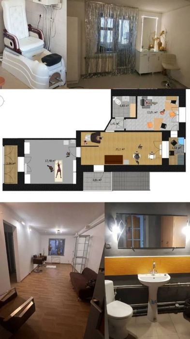 Оренда фасадного приміщення 43 м2 в м-рн Пасічна