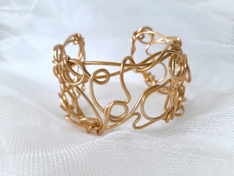 Bracelete artística de cerimónia