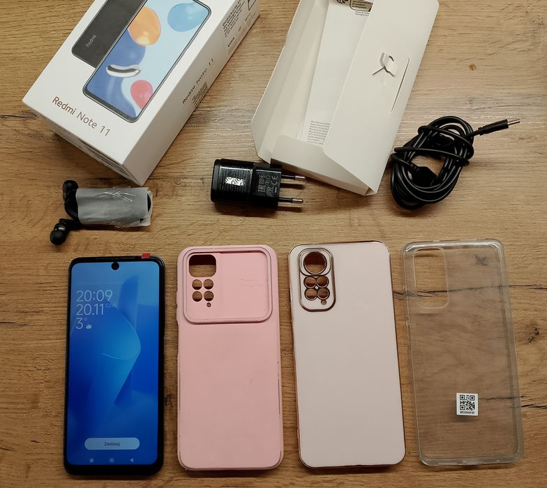Xiaomi redmi note 11 6/128 GB ekran 6,43 50mpx Idealny Stan Zestaw