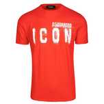 DSQUARED2 włoski t-shirt koszulka ICON RED