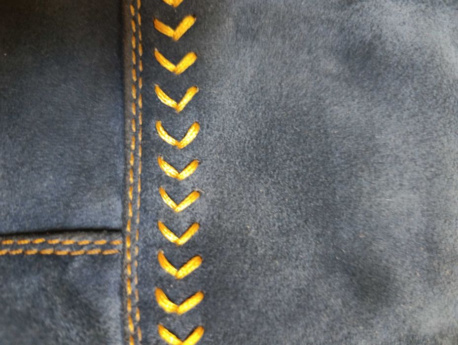 Kozaki damskie granatowe r 37