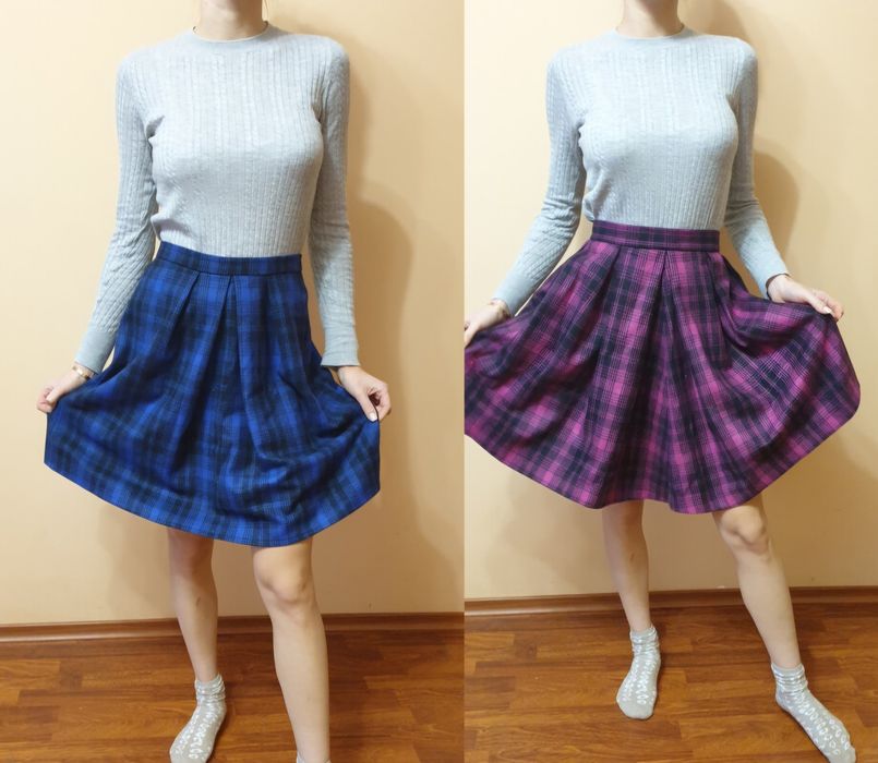 Шикарные новые юбки  из мягкой качественной шерстяной ткани