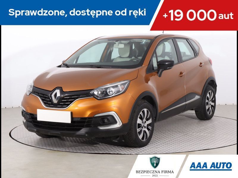 Renault Captur 0.9 TCe Expression , Salon Polska, Serwis ASO, Navi, Klimatronic,