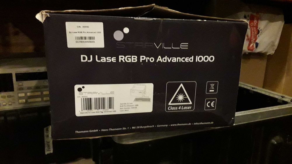 Starville DJ Lase RGB Pro Advanced 1000 como novo