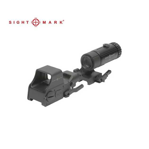 Комплект Коллиматор Sightmark A-Spec + Магнифер 3-x кратный  из США