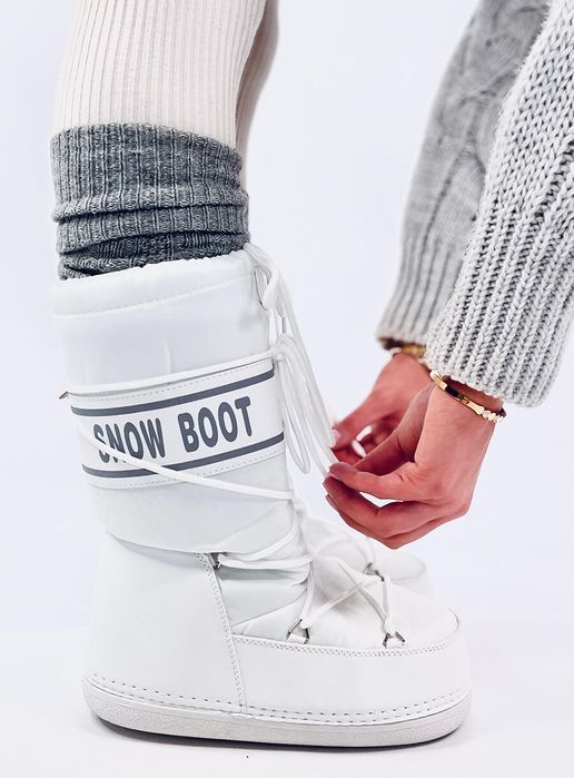 Snow Boots Wysokie Tange White