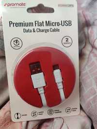 Micro-USB 2.0 Тип B, USB 2.0 Тип A и USB 2.0 Тип A - USB 2.0 Тип A 2 m