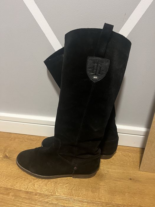 Kozaki Tommy Hilfiger 37 czarne