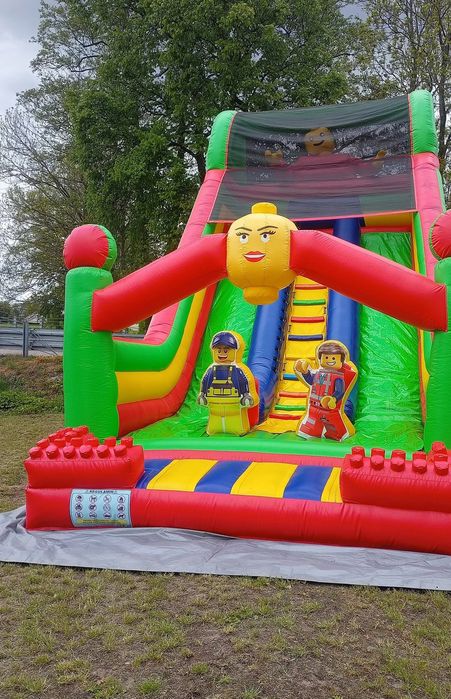 Wynajem dmuchańce basen wodny zjeżdżalnie Piana party Miś 2,6m domek