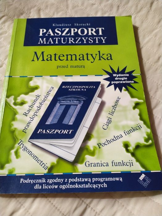 Paszport maturzysty - matematyka przed maturą - Klaudiusz Skoracki