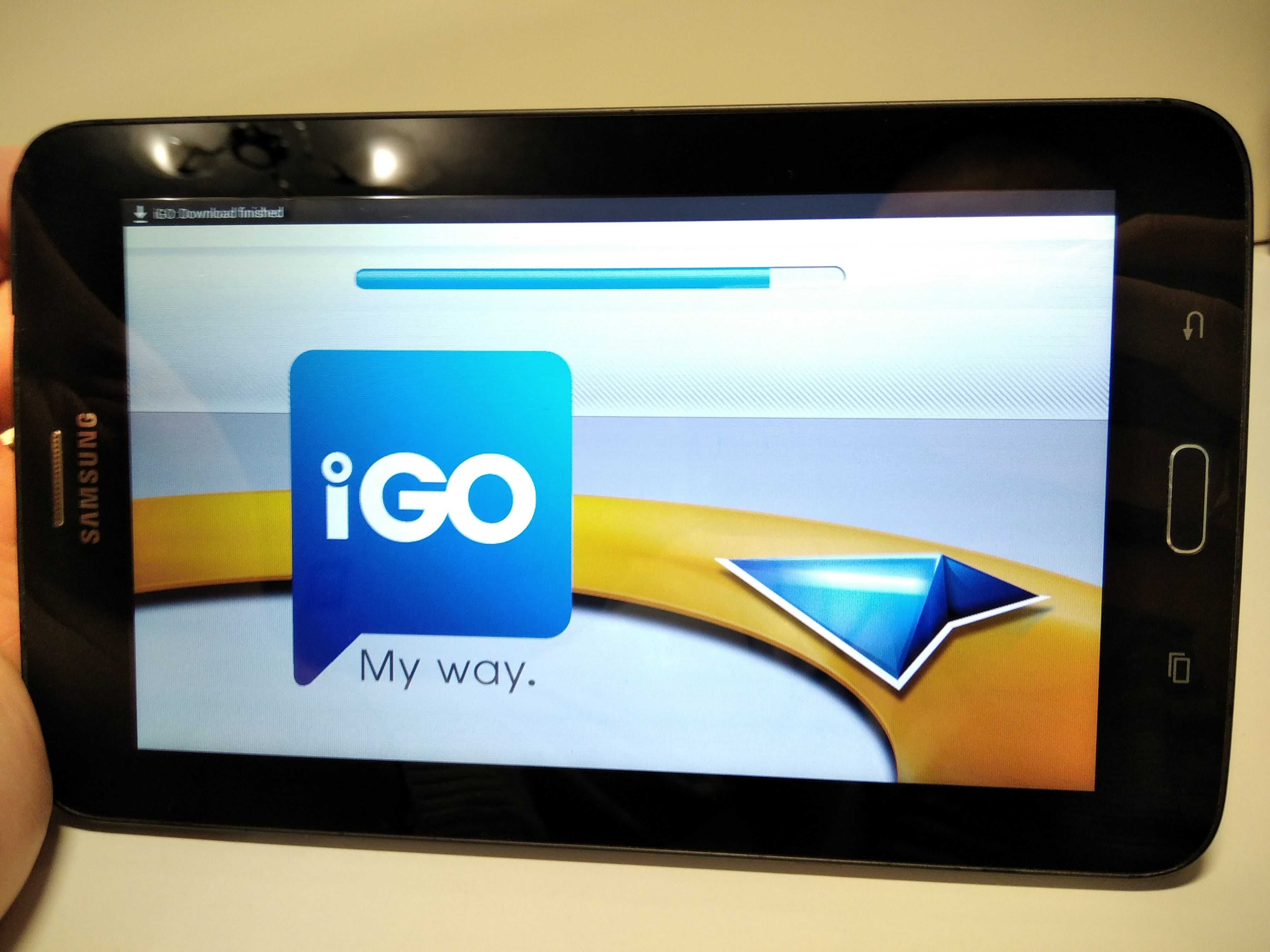 Грузовий GPS навігатор Samsung. IGO Primo (Truck) Європа 2025р