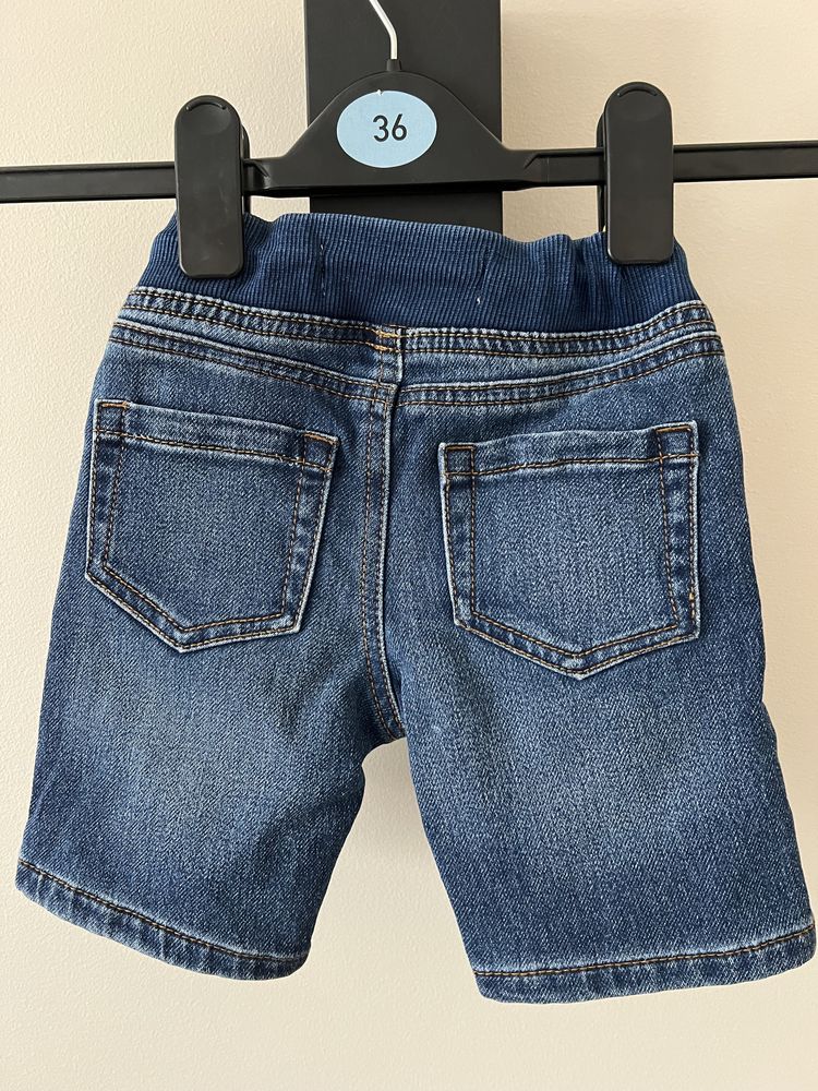 Denim Co jeansowe dżinsowe elastyczne szorty krótkie spodenki r. 1,5-2