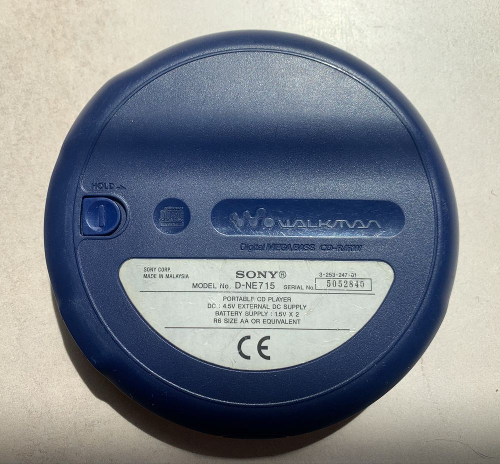 Walkman Mp3 Sony D-NE715 Atrac 3 Plus