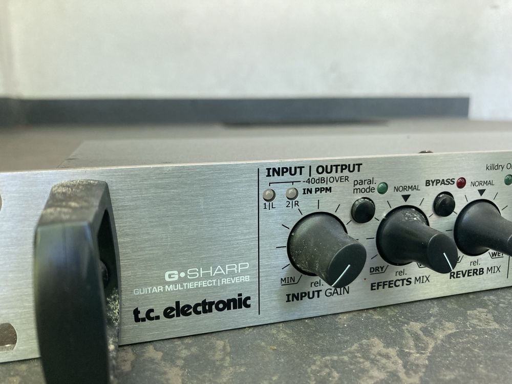 Tc Electronic G Sharp multiefekt gitarowy wokalowy reverb delay