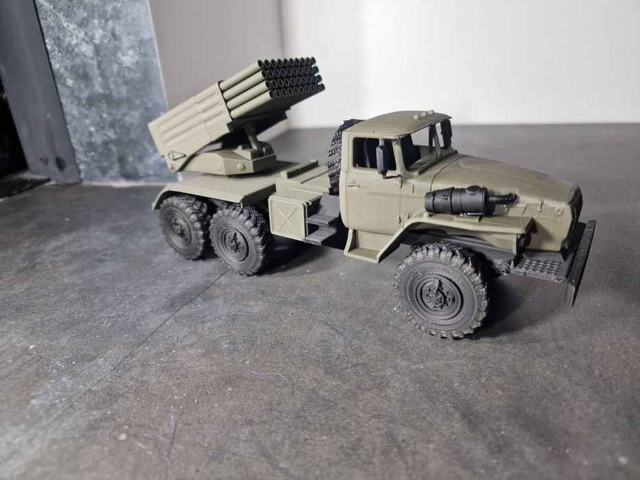 Сувенір, БМ-21 град, для артилериста, військового, іграшка, РСЗВ