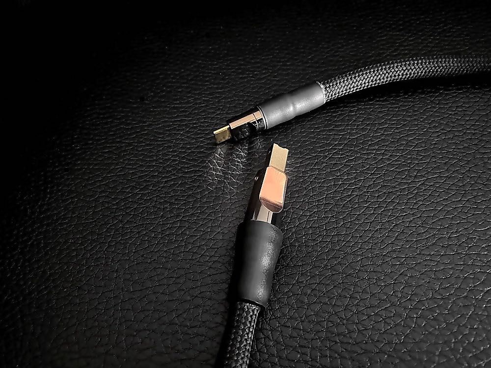 Interkonekt Cyfrowy Kabel USB C Receptor Audio Hi-End Przewód Japoński