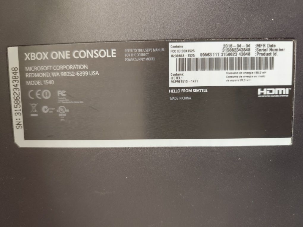 Xbox one fat Kinect zasilacz
