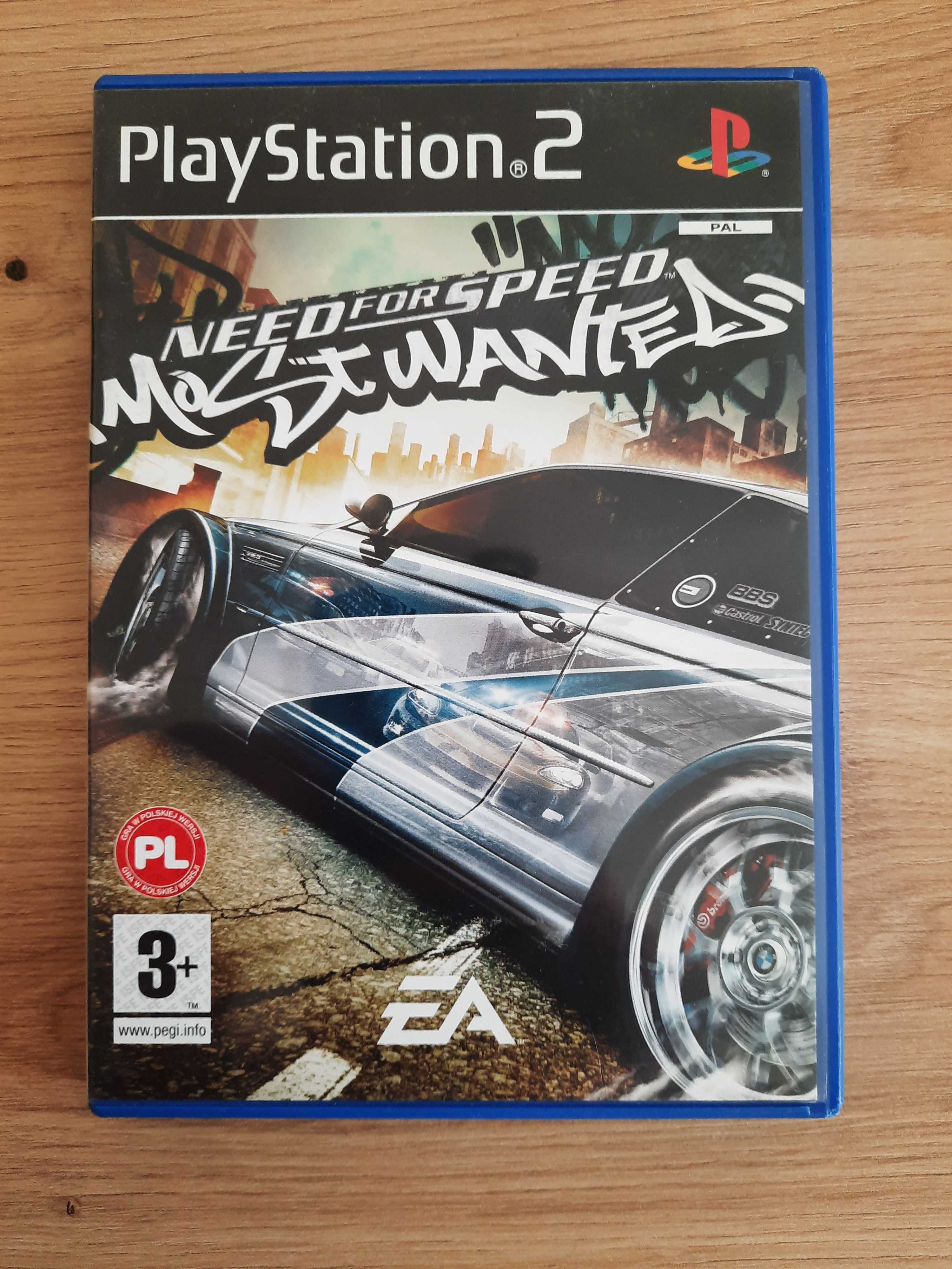 Need for Speed: Most Wanted PS2 Polska Wersja