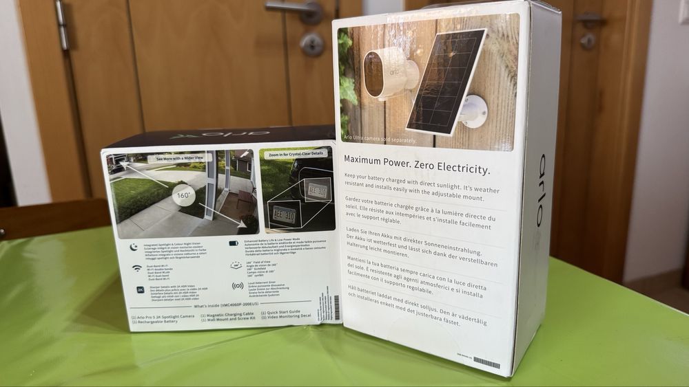 Camera vigilância Arlo Pro 5 + Painel Solar