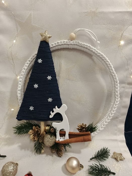 Wianek dekoracja świąteczna