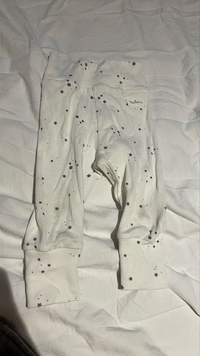 Półśpiochy legginsy buggy prążek 68 74
