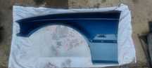 BMW E46 Coupe Topasblau Blotnik Lewy Oryginal