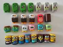 Angry birds i Minionki figurki blokhedz