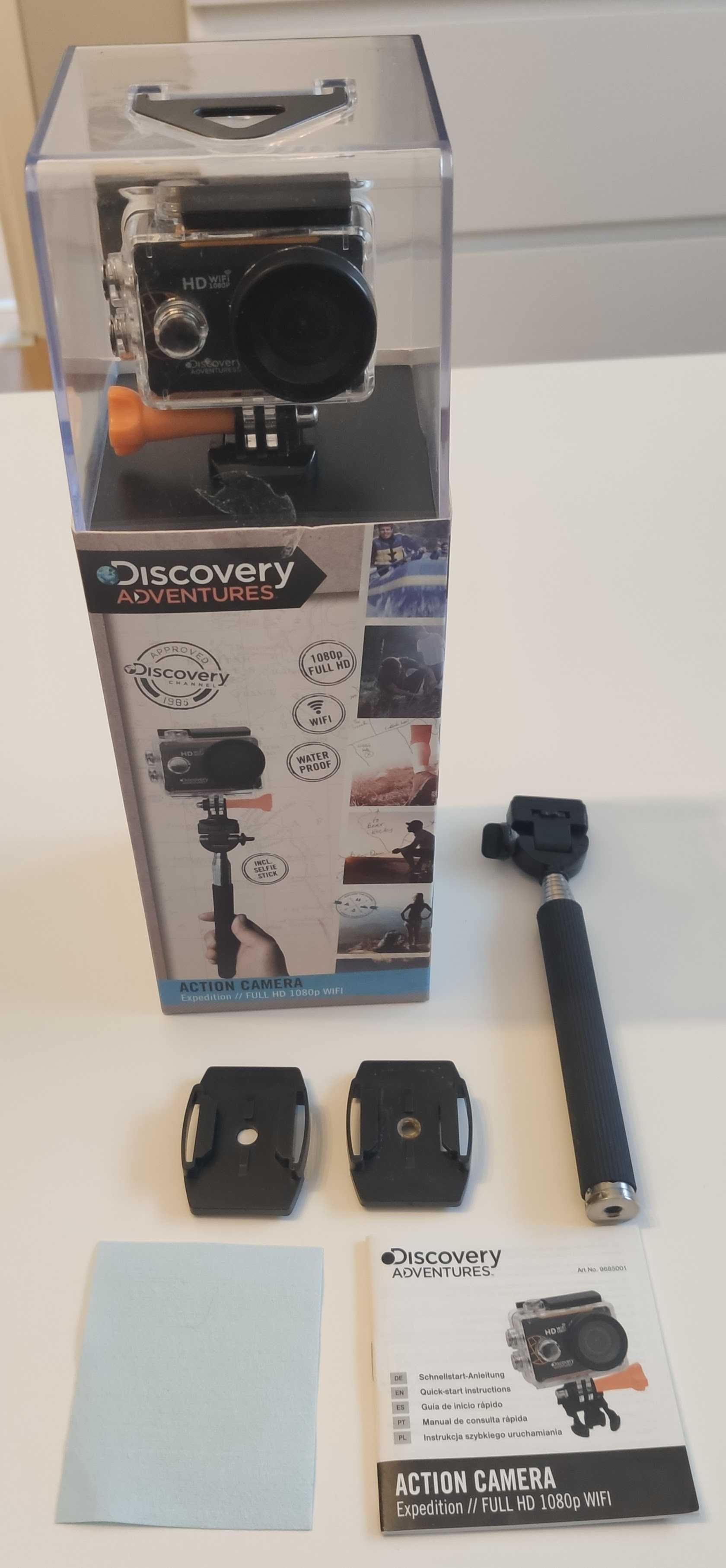 Kamera sportowa Discovery Adventures Full-HD 1080P Wi-Fi