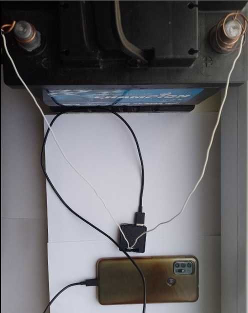 Контроллер Регулятор заряда солнечных панелей 5-30V  3A USB