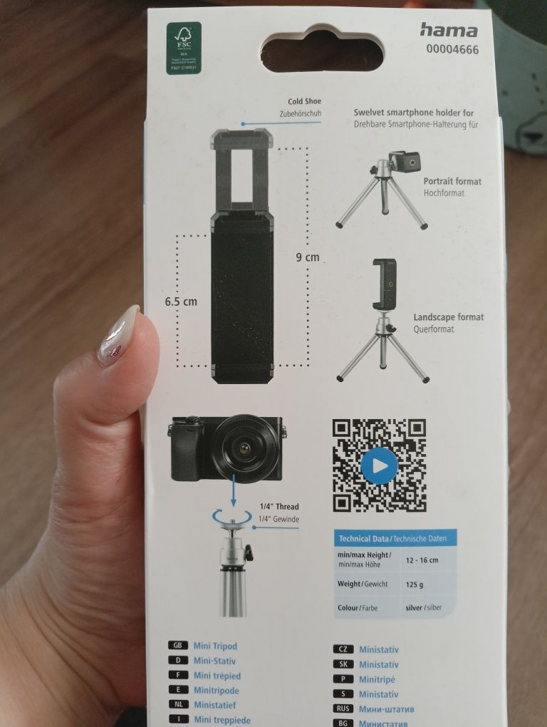 Statyw mały do telefonu