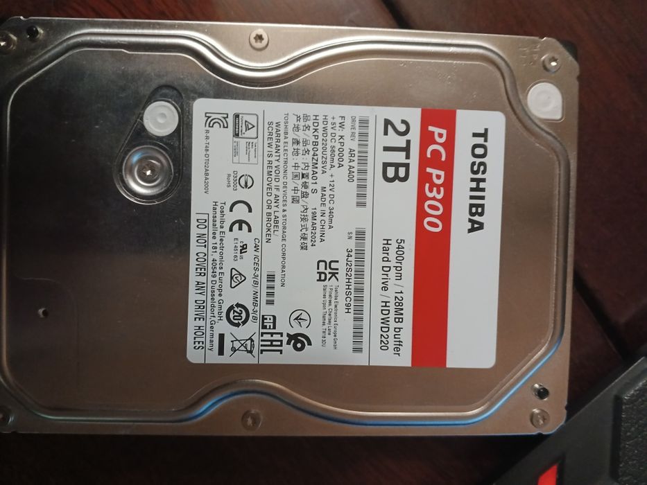 Жорсткий диск Toshiba 3.5 2Tb