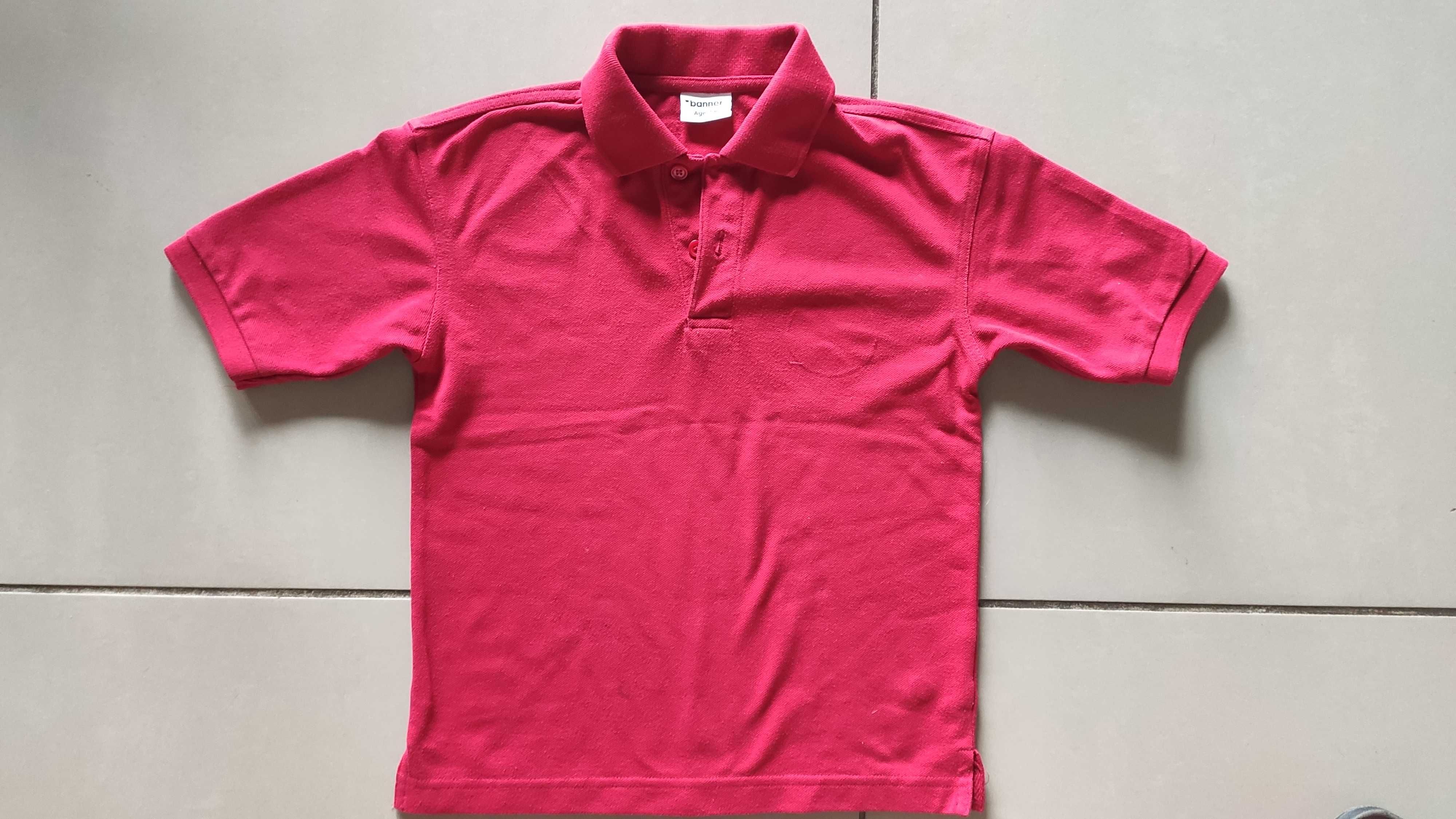 Koszulka bluzka polo dziecięca r. 134