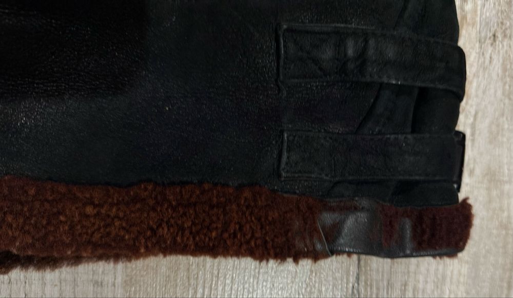 Дубленка Пилот Бомбер