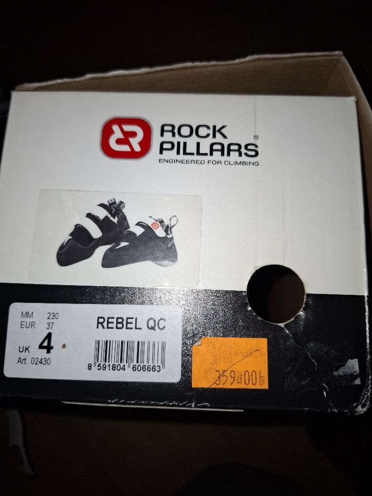 Buty wspinaczkowe Rock Pillars rebel qc dł. całego buta około 20.5 cm