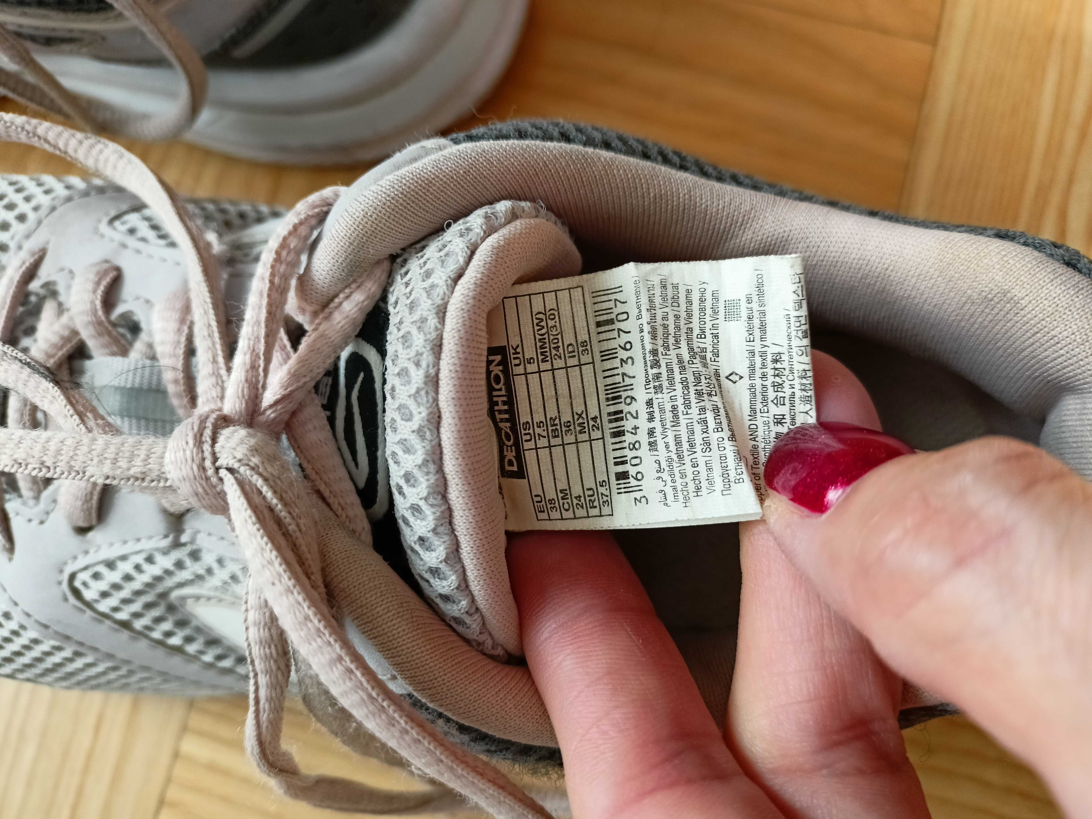 Buty sportowe damskie Kalenji rozmiar 38