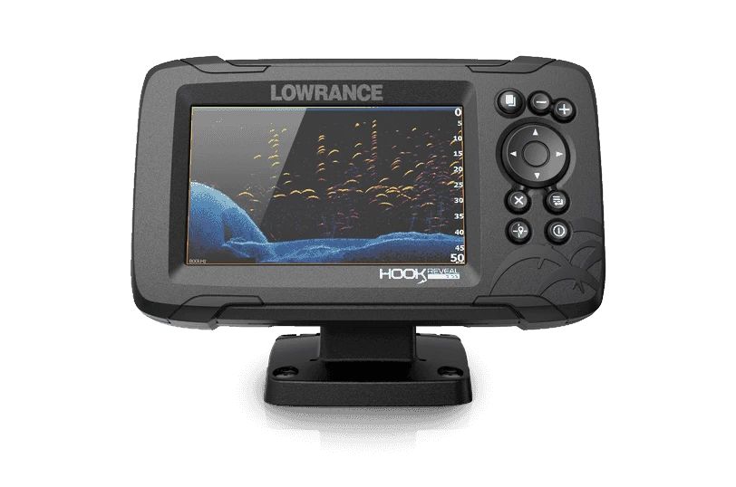 Sonda Lowrance Hook Reveal 5″ com Transdutor 50/200 HDI ROW