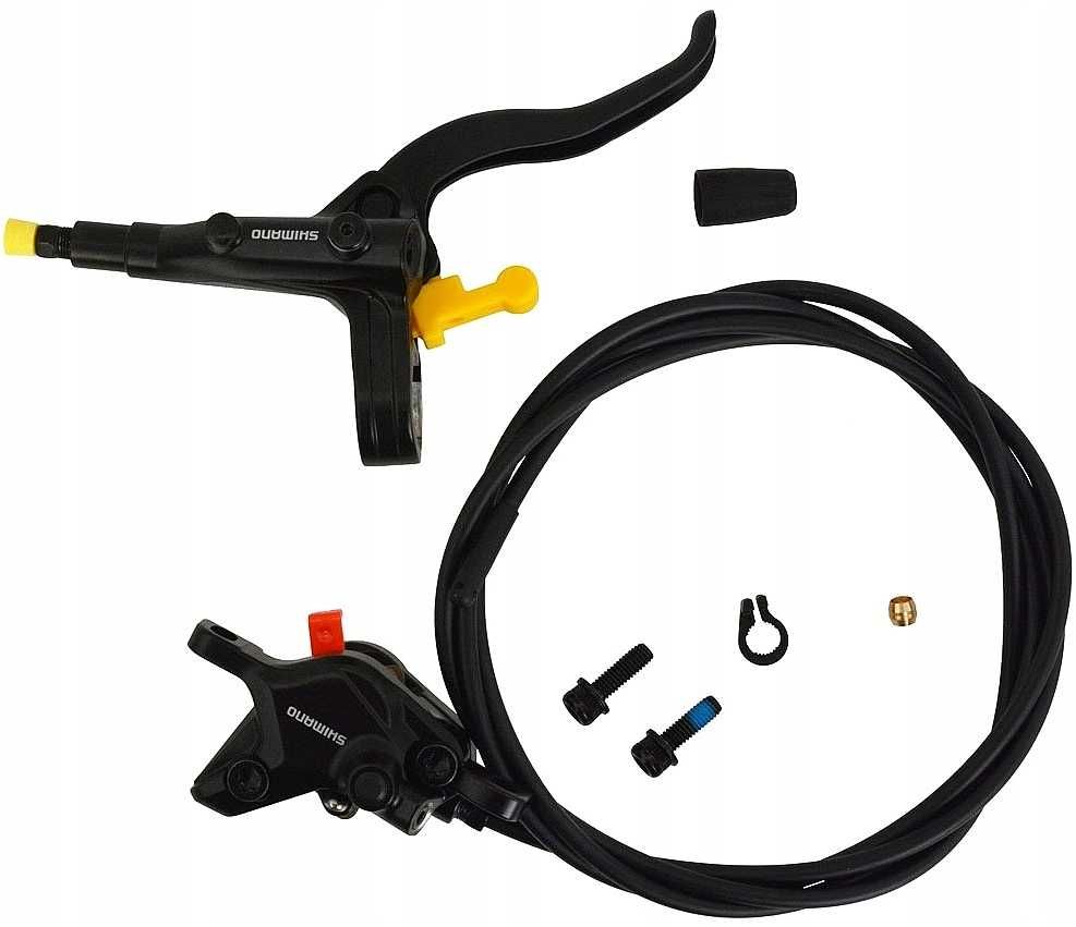NOWE Shimano MT401 MT410 hamulce hydrauliczne kpl przód tył 105 155cm