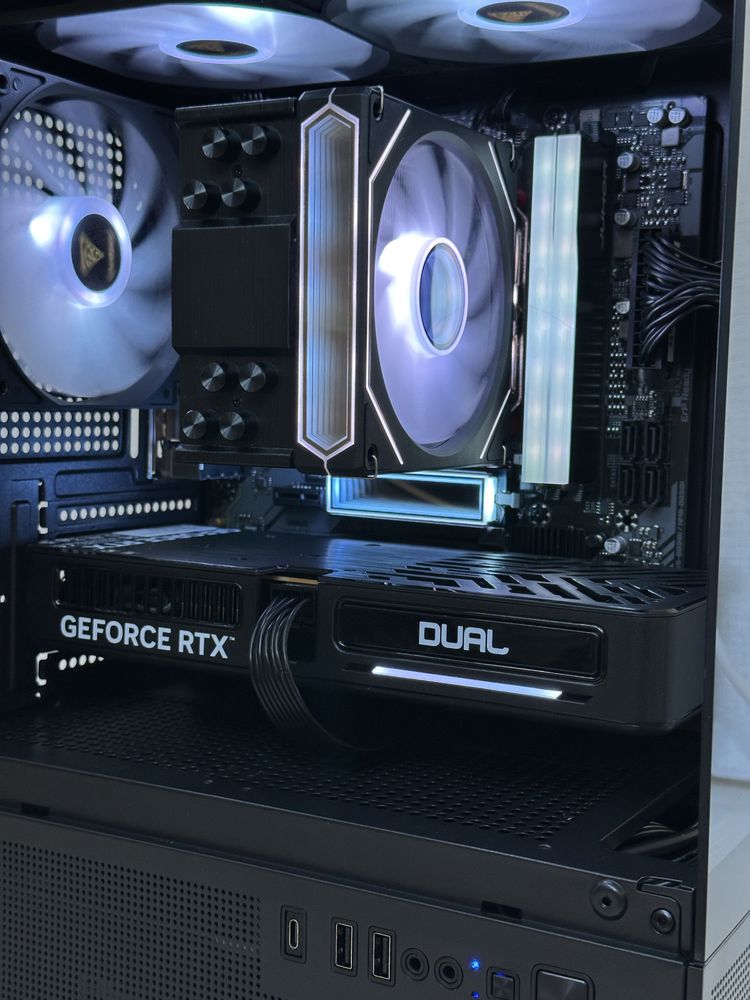 ‼️Ігровий пк R5 7500f RTX5060 ddr5 32 gb m2 nvme