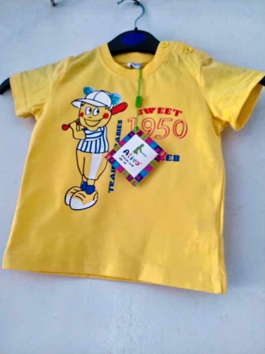 T-shirt criança nova