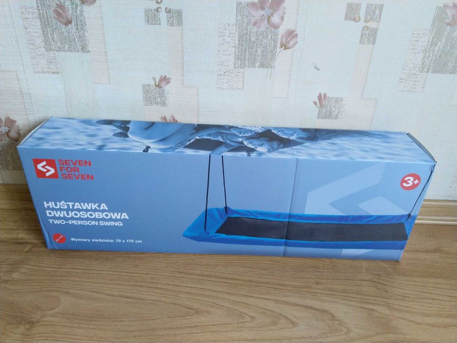 NAJTANIEJ Huśtawka Wisząca Bocianie Gniazdo Dwuosobowa Wysyłka