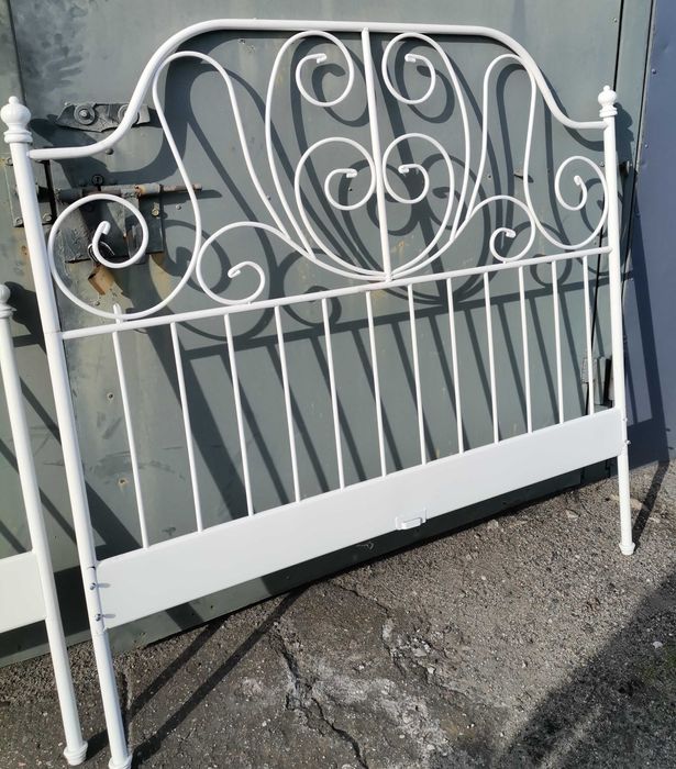 Łóżko metalowe 140 x 200 Lervik
