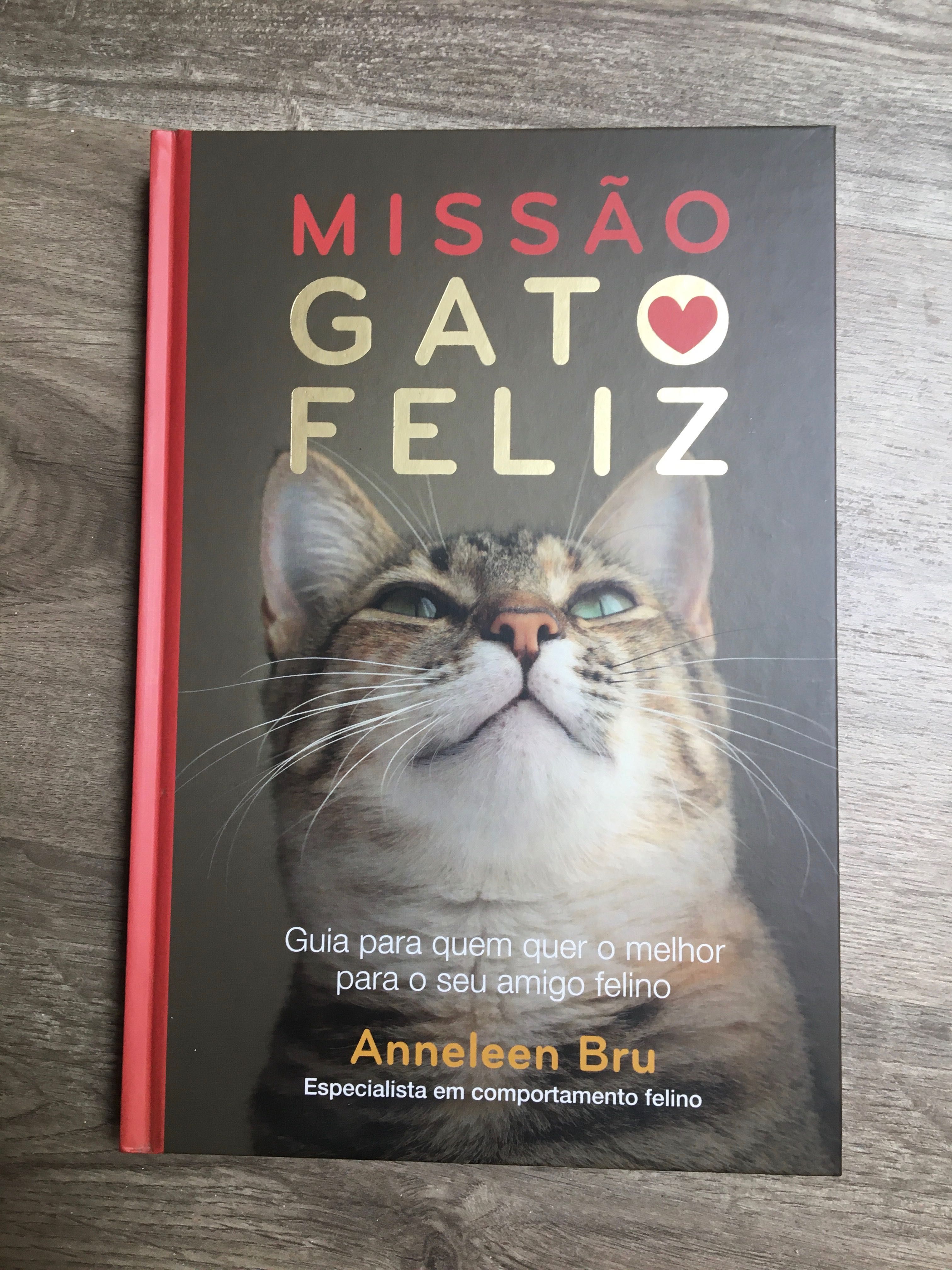 Livros sobre gatos: Missão Gato Feliz, Gatos à Solta, Viver com o Gato