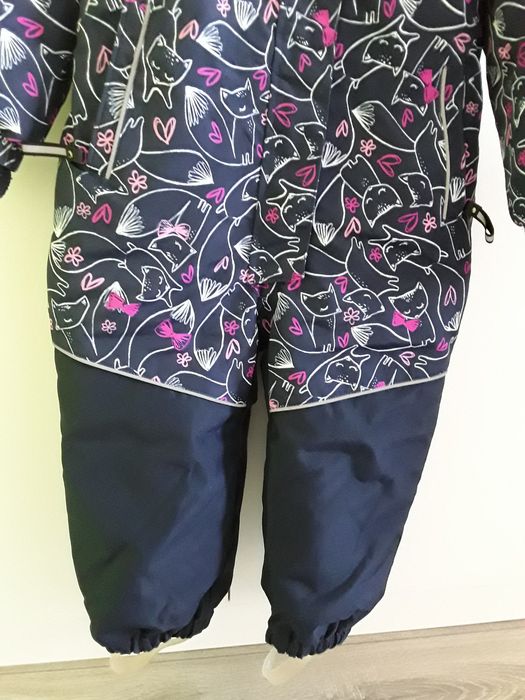 Зимовий комбінезон дитячий для дівчинки