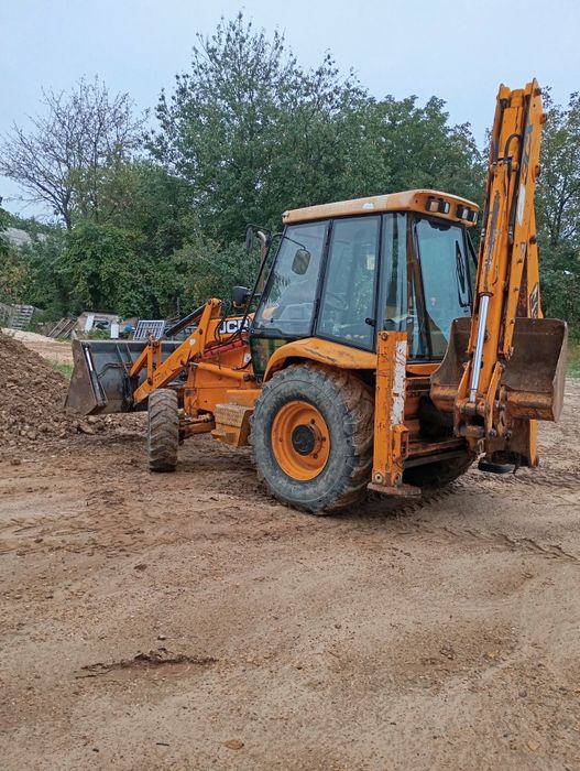 Jcb 3cx cat 428c umowa koparko ładowarka 4x4