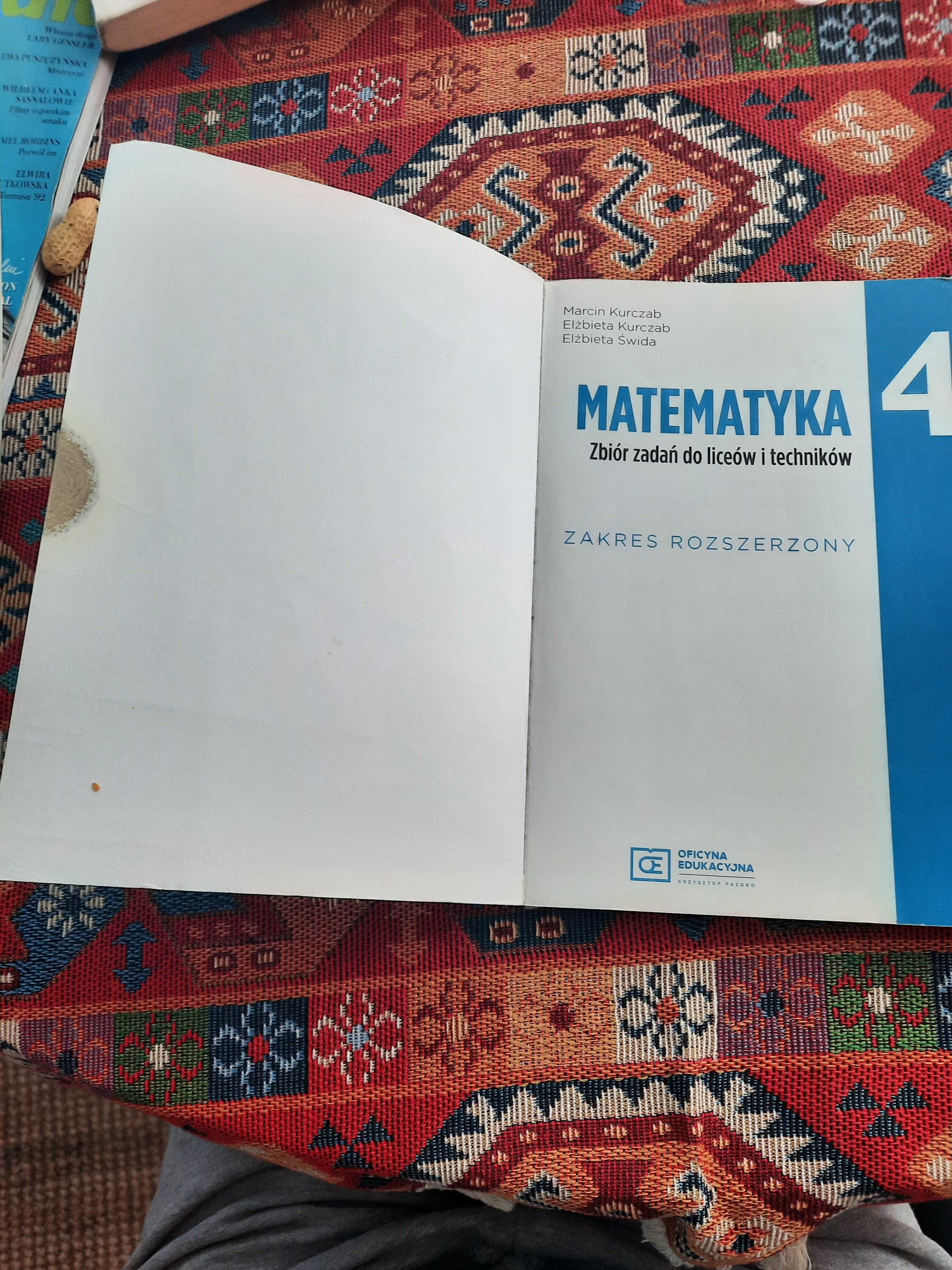 Matematyka 4 zbiór zadań rozszerzony