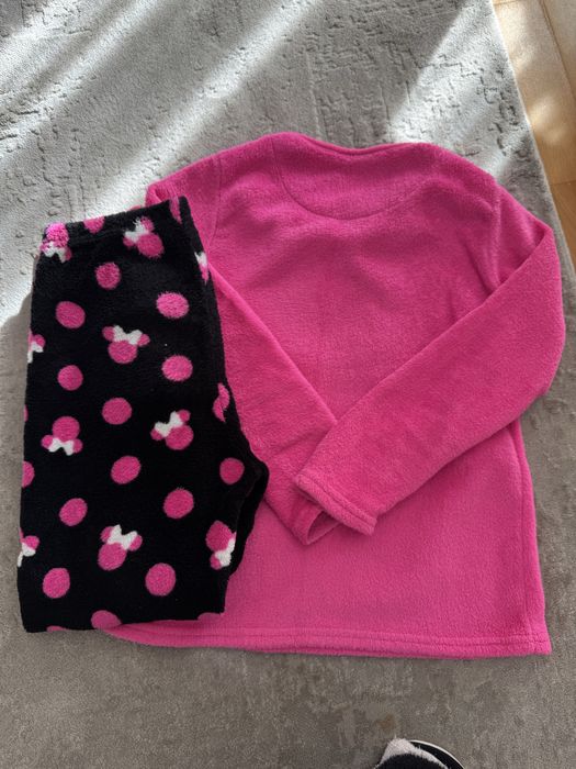 Piżama dziewczęca na zimę Myszka Minnie rozmiar 146 cm 10-11 lat