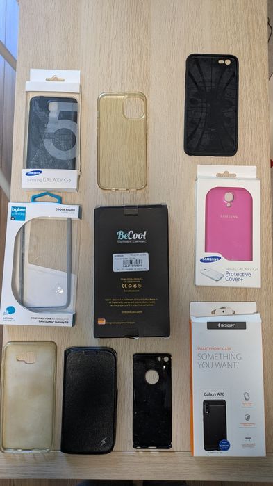 Pack Capas telemóvel Samsung Apple etc